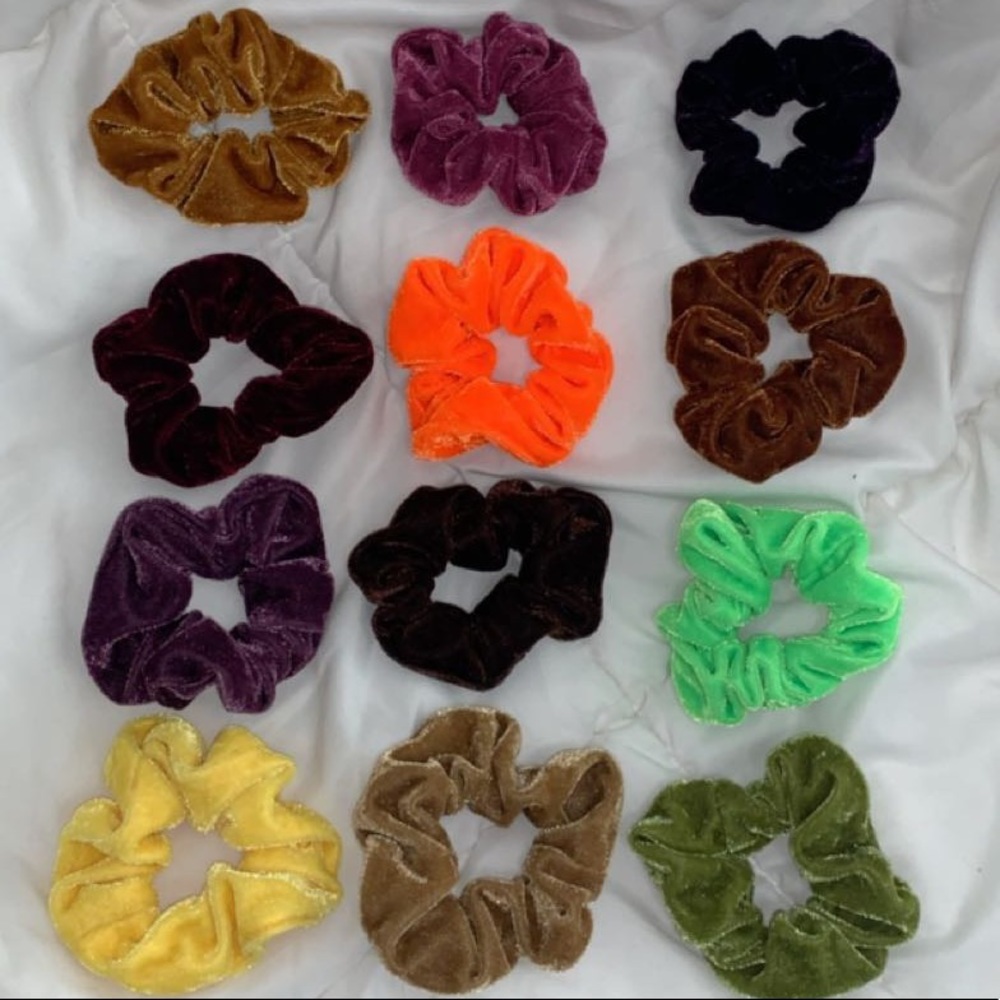 Set of Velvet Scrunchies